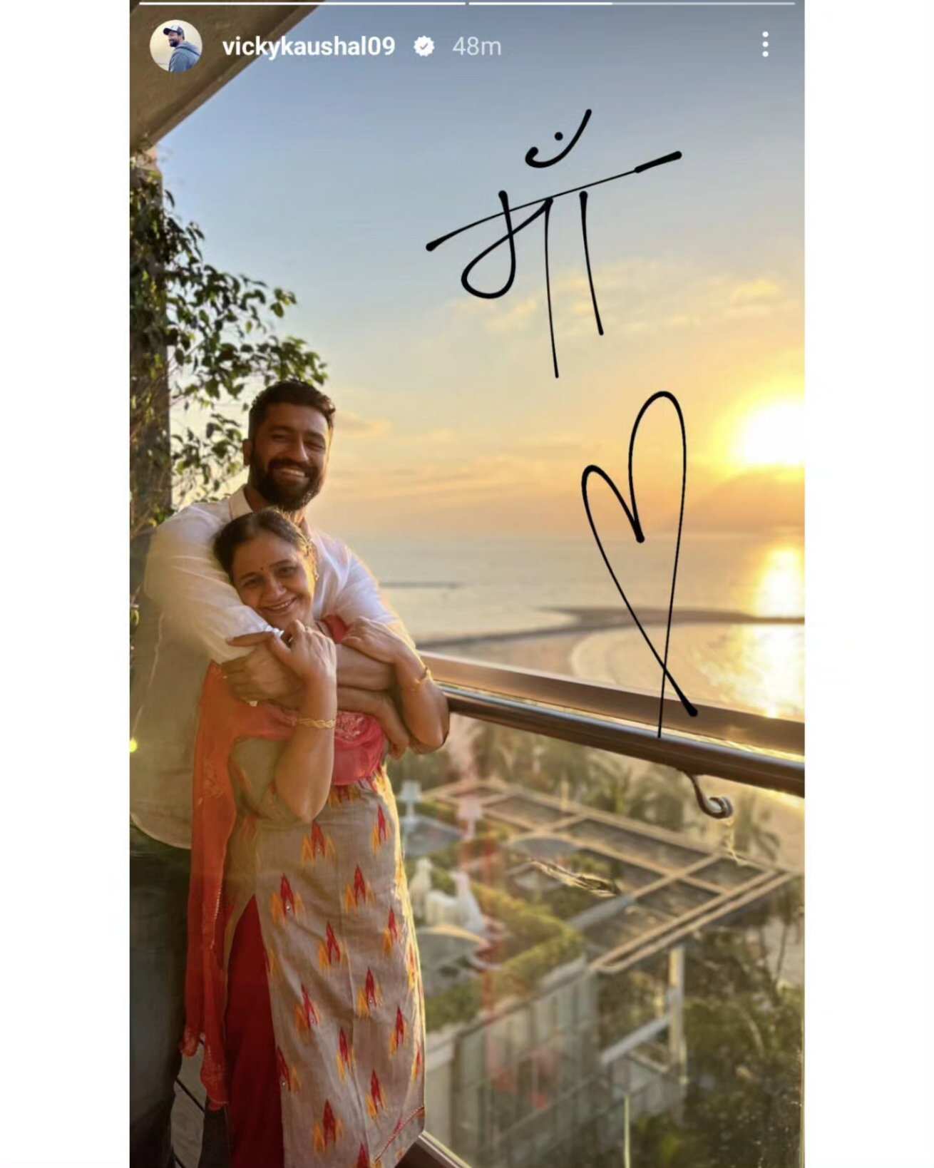 Vicky Kaushal's Instagram Story is all about love