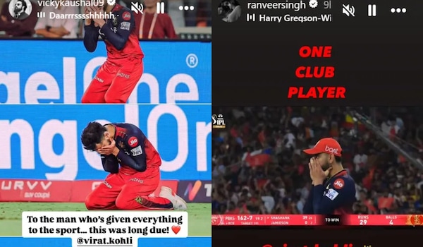 Vicky Kaushal and Ranveer Singh via Instagram Stories