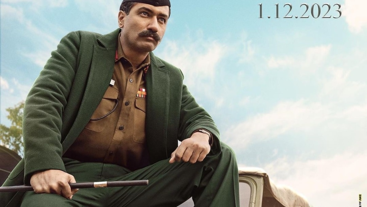 Countdown begins! Vicky Kaushal unveils an intense poster for Sam Bahadur ahead of its big-screen release