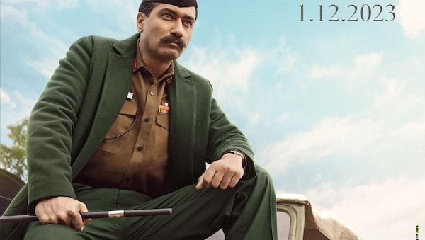 Countdown begins! Vicky Kaushal unveils an intense poster for Sam Bahadur ahead of its big-screen release