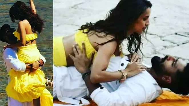 Vicky Kaushal and Tripti Dimri’s leaked photos from shooting romantic song in Croatia will leave you SPELLBOUND