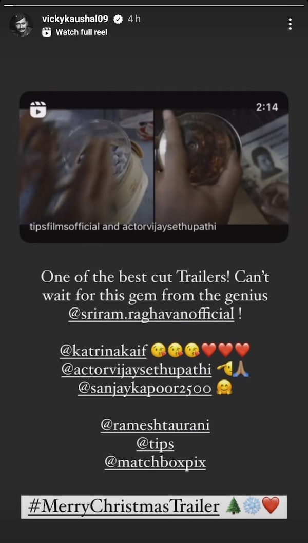 VICKY KAUSHAL'S REACTION