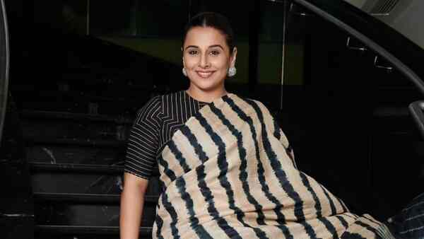 Vidya Balan on how makers are ‘apologetic’ of female led films: They’re afraid that men will not watch them