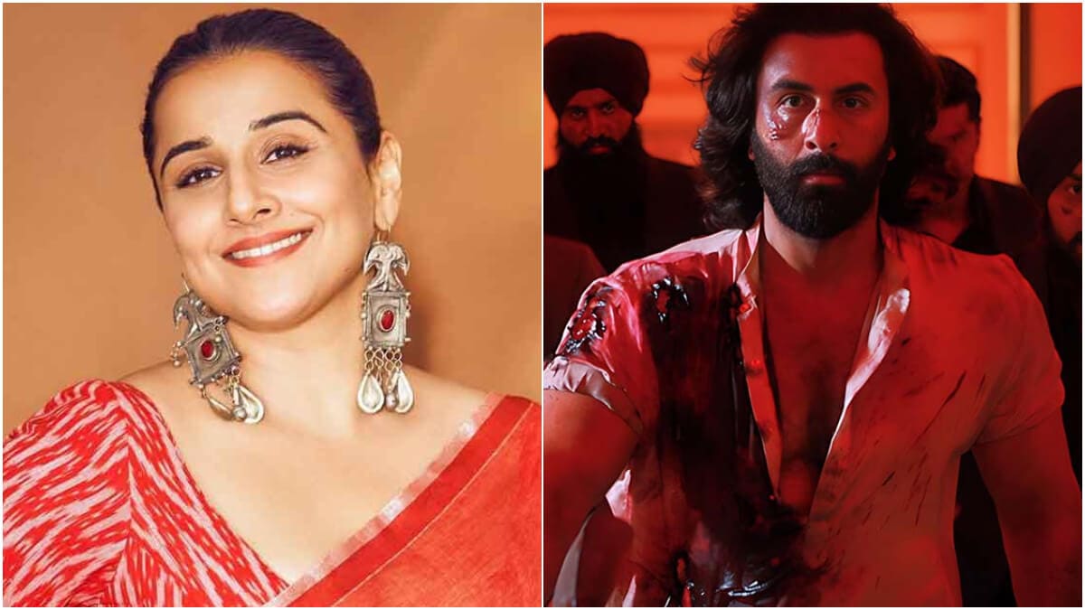Vidya Balan praises 'unapologetic approach' of Ranbir Kapoor's Animal amid controversy