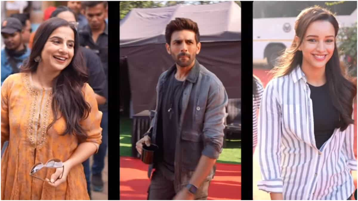 Bhool Bhulaiyaa 3 - Vidya Balan, Kartik Aaryan, And Triptii Dimri Begin ...