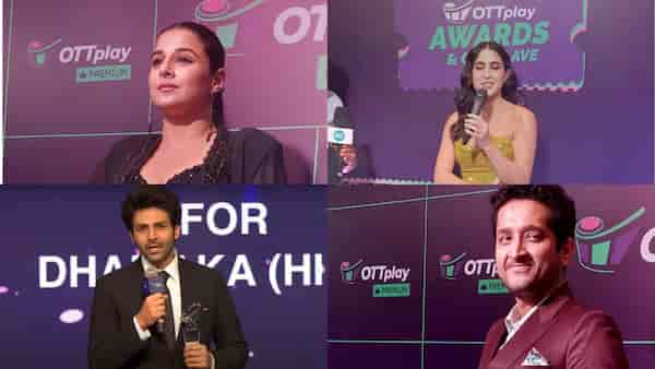 OTTPlay Awards 2022: Sara Ali Khan, Kartik Aaryan, Pa Ranjith, Parambrata Chatterjee - full list of winners