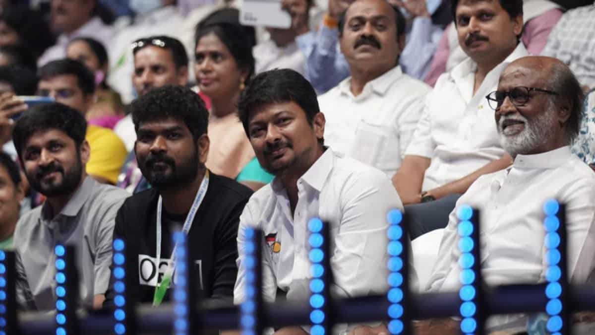 Game I love the most': Superstar Rajinikanth shows off his chess moves at  Olympiad in Tamil Nadu