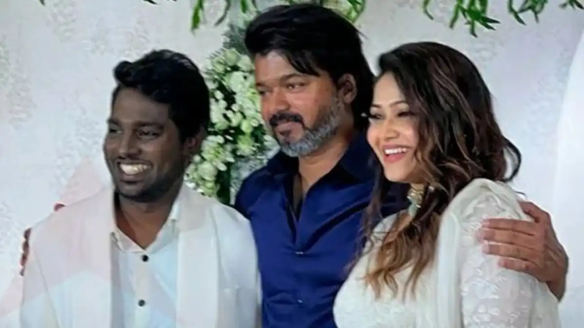 Varisu star Thalapathy Vijay attends Priya Atlee's grand baby shower event, leaves fans enthralled