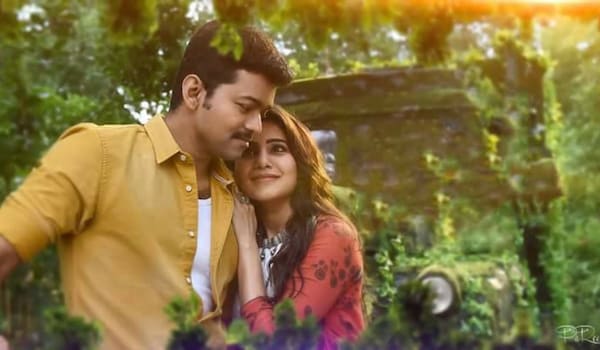 Vijay and Samantha Ruth Prabhu in Mersal