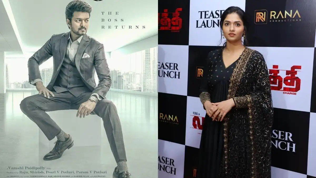 Sunainaa meets Thalapathy Vijay in the flight, ahead of Laththi teaser launch. Here's what happened...