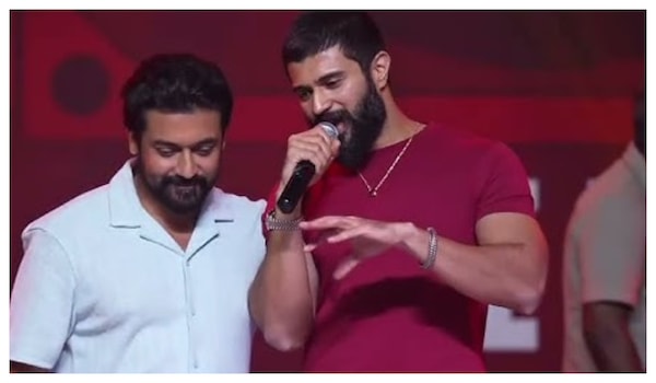 Vijay and Suriya at Retro event