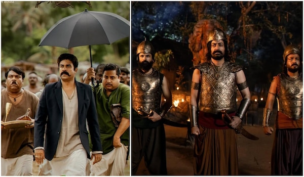 Vijay Babu and Saiju Kurup in Aadu 3