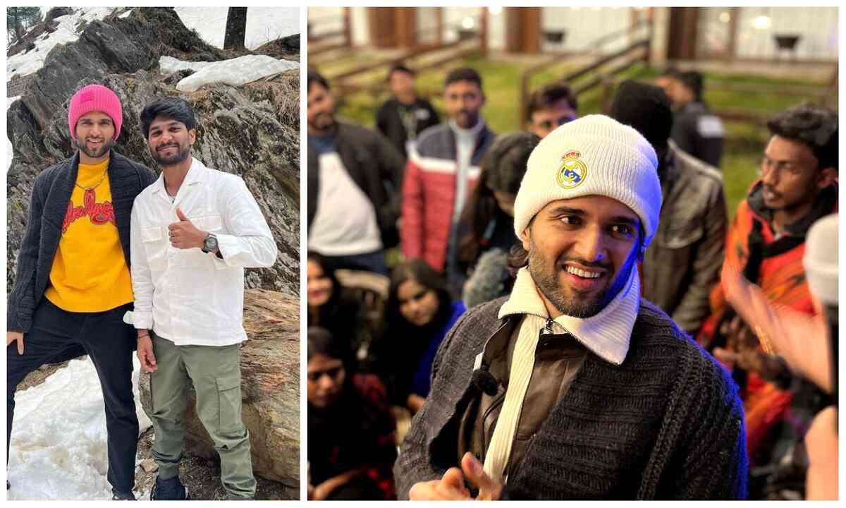 Vijay Devarakonda does it again, goes all the way to Manali to meet his fans