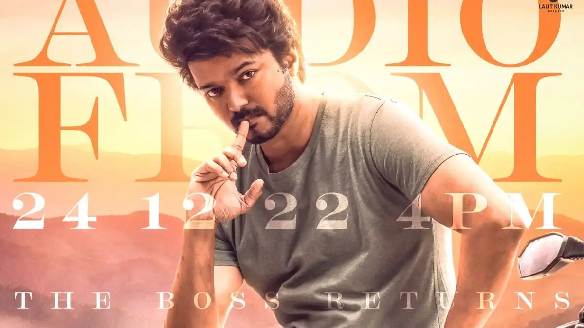 Varisu audio launch tickets sold for a whopping amount? Meanwhile, team drops new poster of Vijay