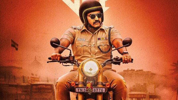 Vijay Sethupathi's next titled DSP, first-look poster features the actor as a cop