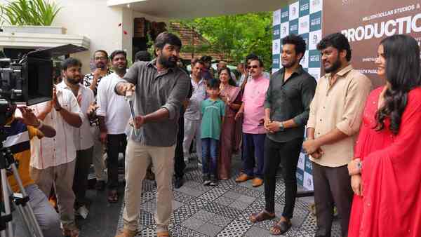 Vijay Sethupathi launches Good Night star Manikandan's next. See photos