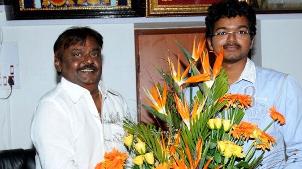 Vijayakanth and Vijay | Credit: Behind Talkies
