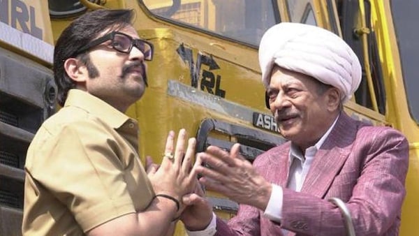 Nihal and Anant Nag in a still from the film