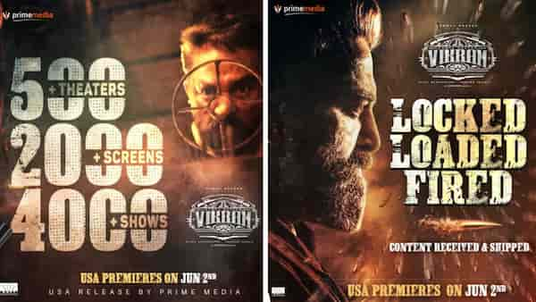 Kamal Haasan's Vikram release in the US; number of screens and pre sales details inside