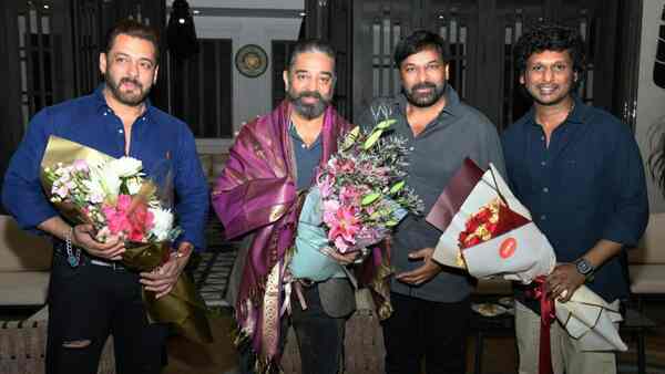 Salman Khan, Kamal Haasan, Chiranjeevi and Lokesh Kanagaraj