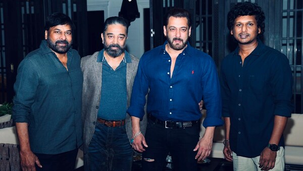 Kamal Haasan thanks Chiranjeevi and Salman Khan for honouring him for Vikram's success