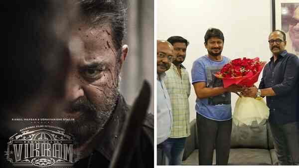 Udhayanidhi's Red Giant Movies acquires theatrical rights of Kamal Haasan's Vikram in Tamil Nadu