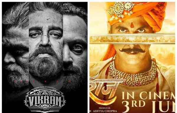 Posters of Vikram and Prithviraj/Twitter