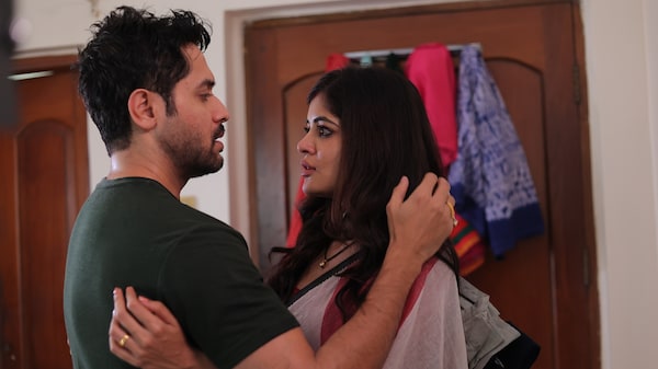 Vikram Chatterjee and Madhumita Sarcar in a scene from Kuler Achaar