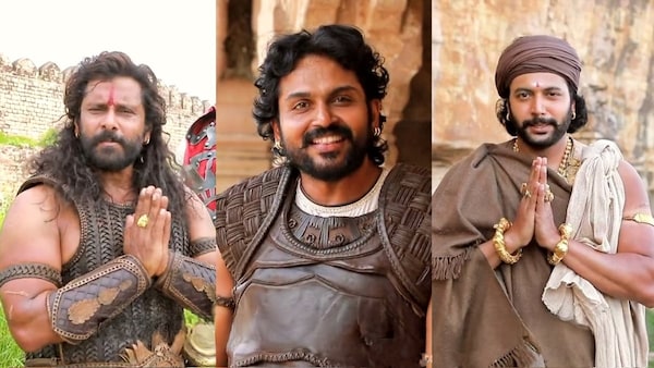 Ponniyin Selvan 2: Makers begin promotion by unveiling a video featuring Vikram, Karthi and Jayam Ravi