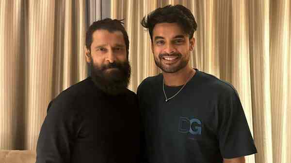 Neelavelicham star Tovino Thomas has ‘A moment of pure, uncontainable fandom’ with Ponniyin Selvan 2 star Vikram