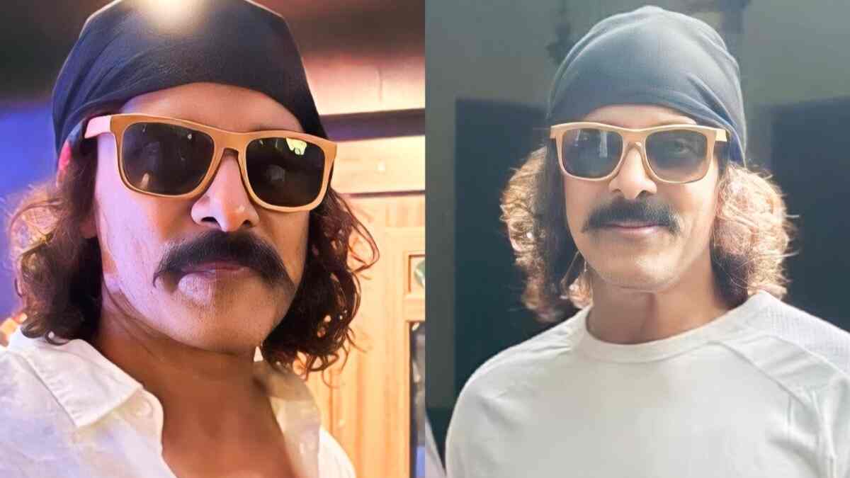 Thangalaan star Chiyaan Vikram says goodbye to his stylish beard, his new look breaks the internet