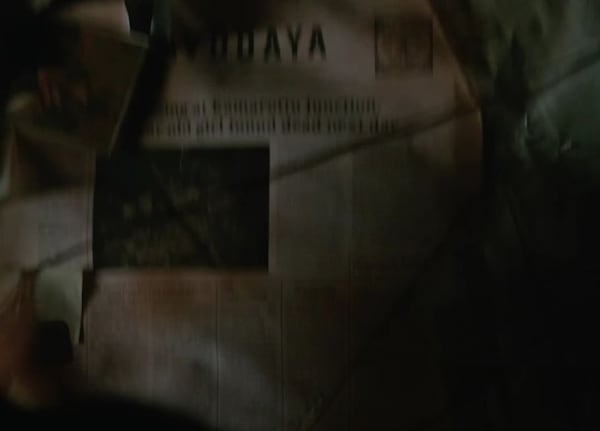 A screen grab of the newspaper clipping about Kamarottu Junction