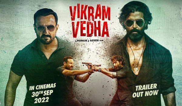 Vikram Vedha trailer: Saif Ali Khan and Hrithik Roshan bring the deadly fight between right and wrong