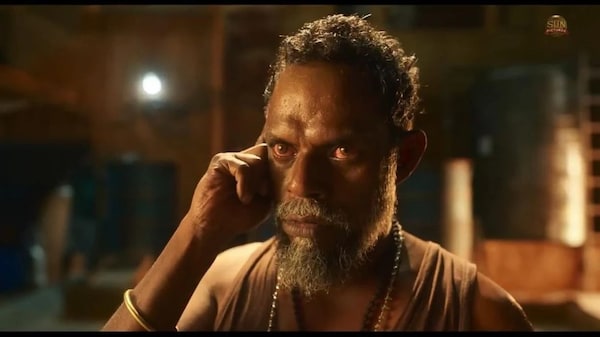 Vinayakan as the villain in Rajinikanth's Jailer