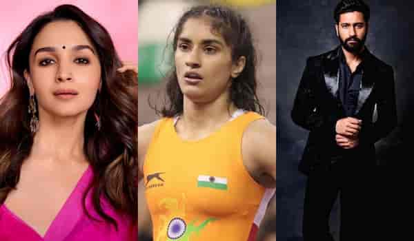 Alia Bhatt, Vicky Kaushal and other celebs extend support to Vinesh Phogat after disqualification from Paris Olympics