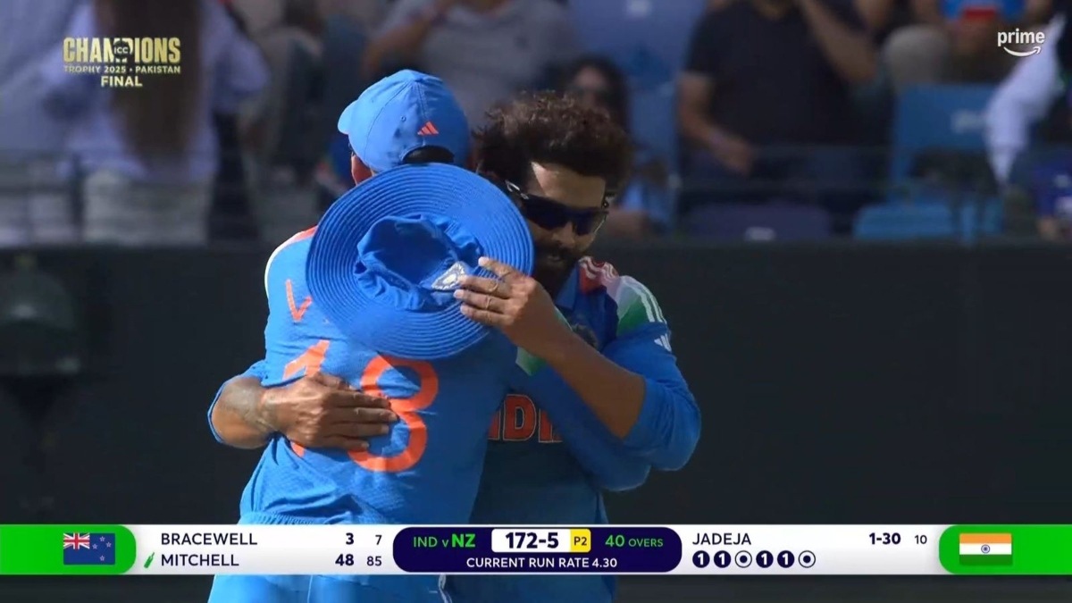 ICC Champions Trophy 2025 final: Virat-Jadeja hug spark retirement rumors among fans