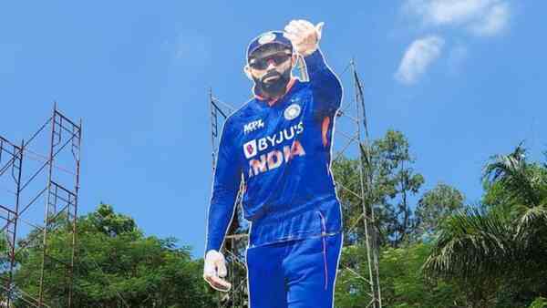 IND vs SA: Ahead of 1st T20I, huge Virat Kohli flex board erected outside Trivandrum stadium