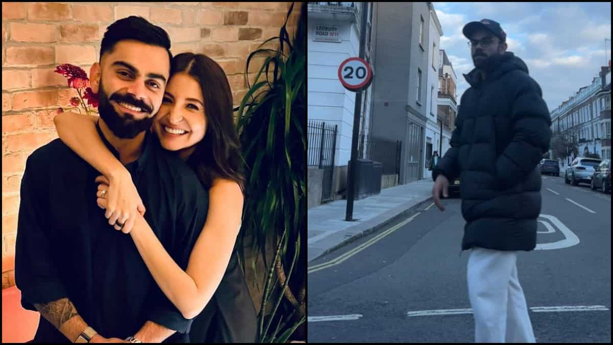 Virat Kohli Snapped In London After Welcoming Baby Akaay With Anushka ...