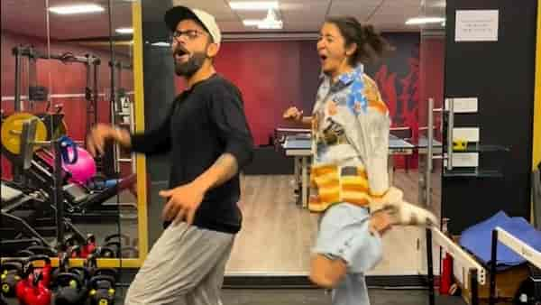 Watch: Virat Kohli and Anushka Sharma do 'dance pe chance' and make fans' mood get 'elevated'