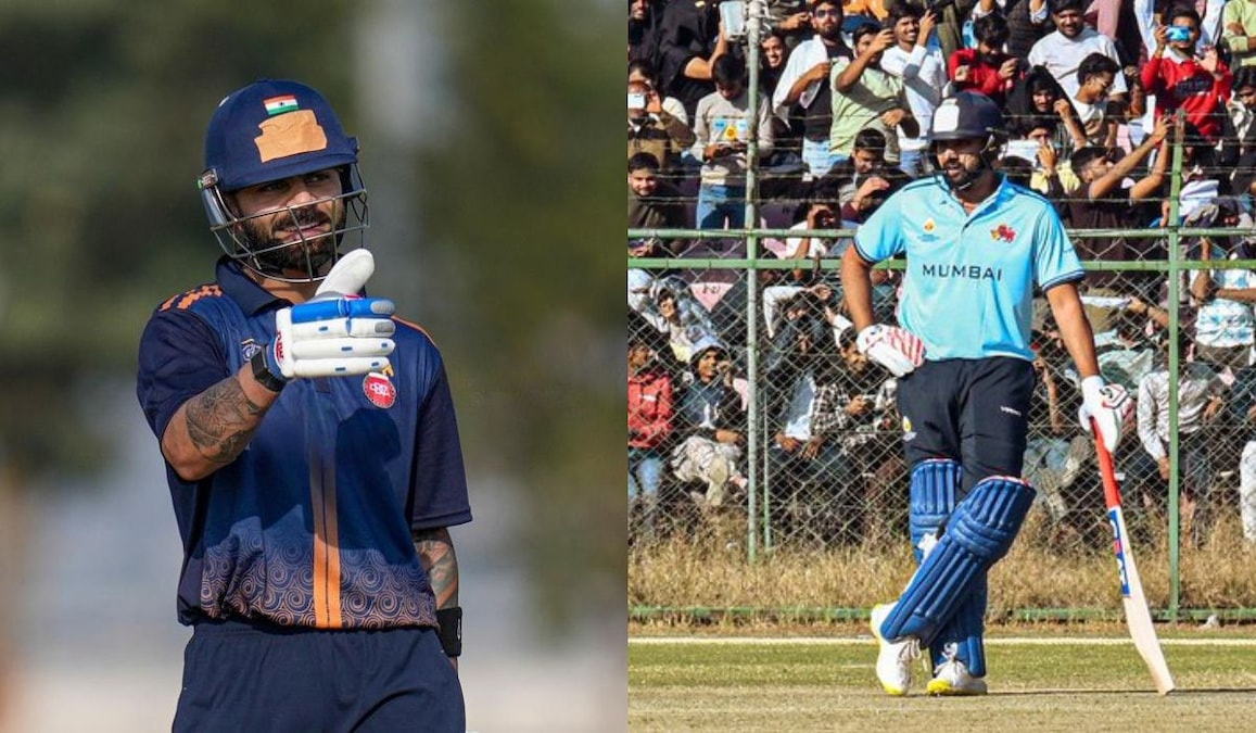 Indian legend says Rohit Sharma and Virat Kohli’s Vijay Hazare Trophy tons are more than 'Net practice'