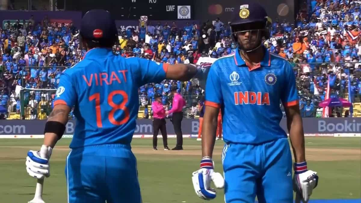 Circle of life! Virat Kohli's pat on the back to Shubman Gill draws ...