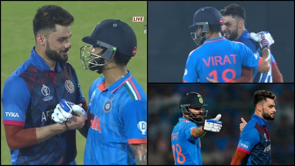 IND vs AFG: WATCH Virat Kohli-Naveen ul Haq hug it out post World Cup game, fans react