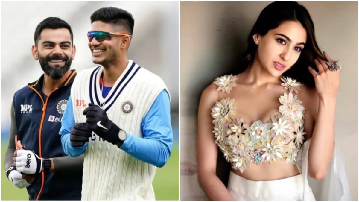 Virat Kohli reacts to fans teasing Shubman Gill with Sara Ali Khan's name