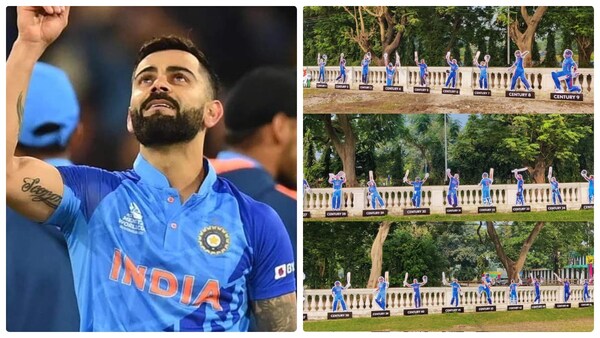 On Virat Kohli's 35th birthday, Eden Gardens decks up with a classy tribute to the talisman