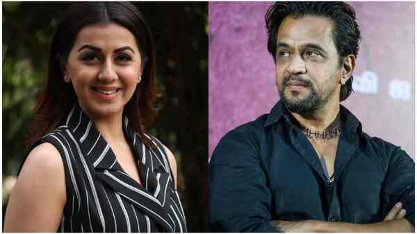 Exclusive! Virunnu: Arjun Sarja completes first schedule of mystery-thriller starring Nikki Galrani