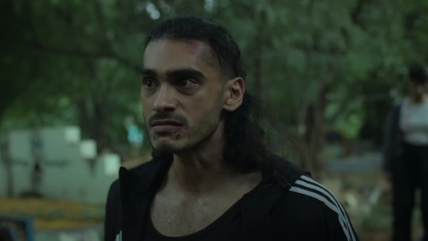 Vishak Nair in a still from Officer on Duty