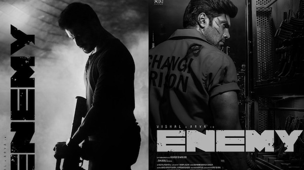 Enemy: Vishal begins dubbing for action thriller co-starring Arya