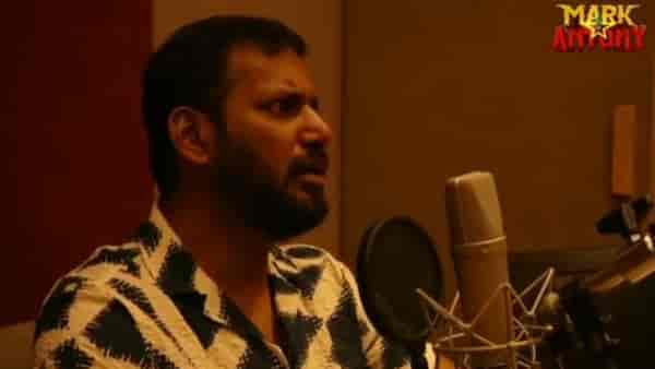 Mark Antony: Vishal dubs for Adhik Ravichandran's film, team drops glimpse