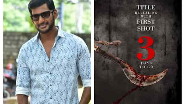 Title and first look of Vishal’s film with Hari to be out on THIS date