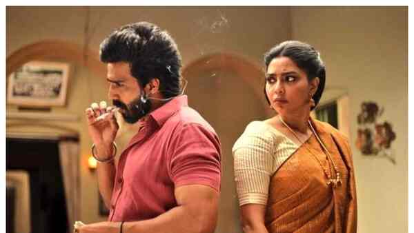 Vishnu Vishal and Aishwarya Lekshmi in Gatta Kusthi/Twitter